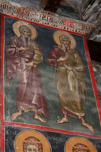 Frescos from the Michael the Archangel Church of Lesnovo 094