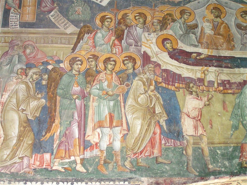 Frescos in St. George's Church (Staro Nagoricane) 050