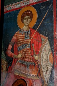 Frescos from the Michael the Archangel Church of Lesnovo 0104