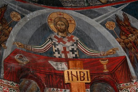 Frescos from the Michael the Archangel Church of Lesnovo 083