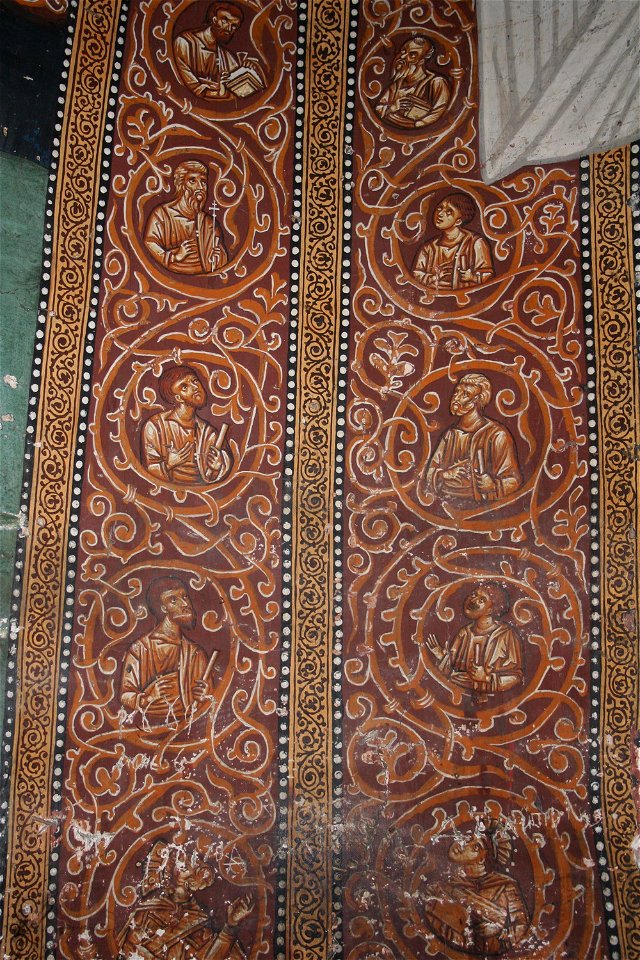 Frescos from the Michael the Archangel Church of Lesnovo 064