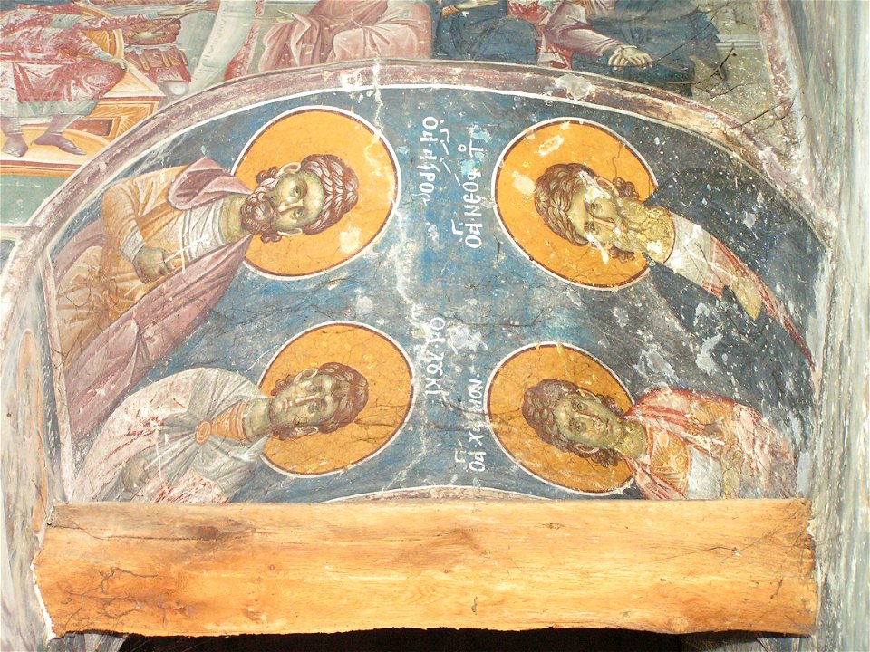 Frescos in St. George's Church (Staro Nagoricane) 060