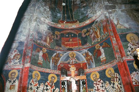 Frescos from the Michael the Archangel Church of Lesnovo 036