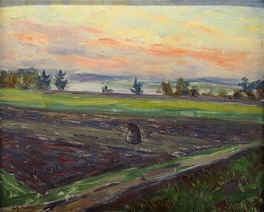 Fritz Flebbe Sonnenuntergang