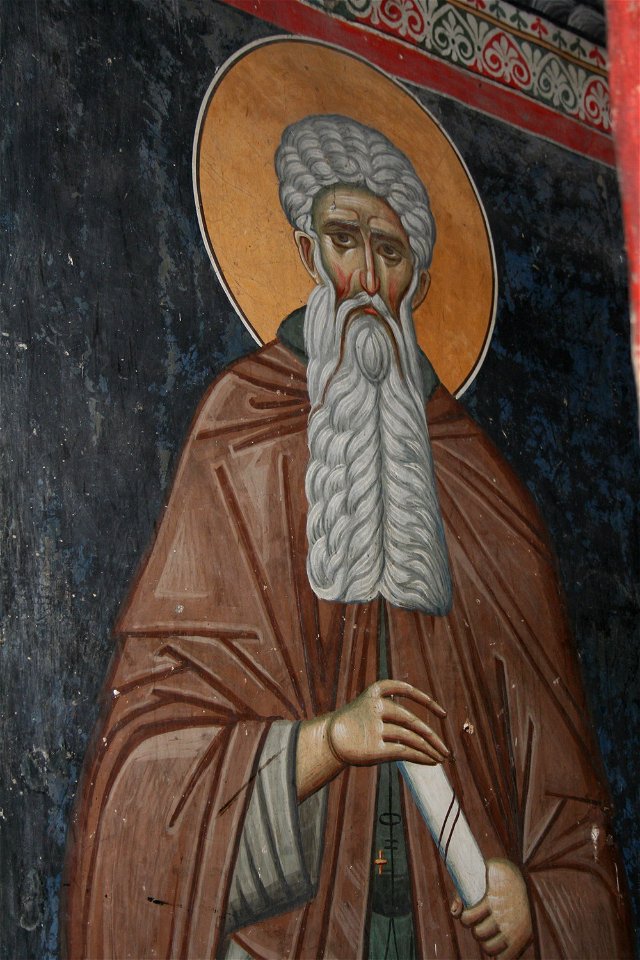 Frescos from the Michael the Archangel Church of Lesnovo 0137