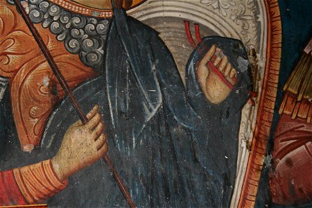 Frescos from the Michael the Archangel Church of Lesnovo 0151