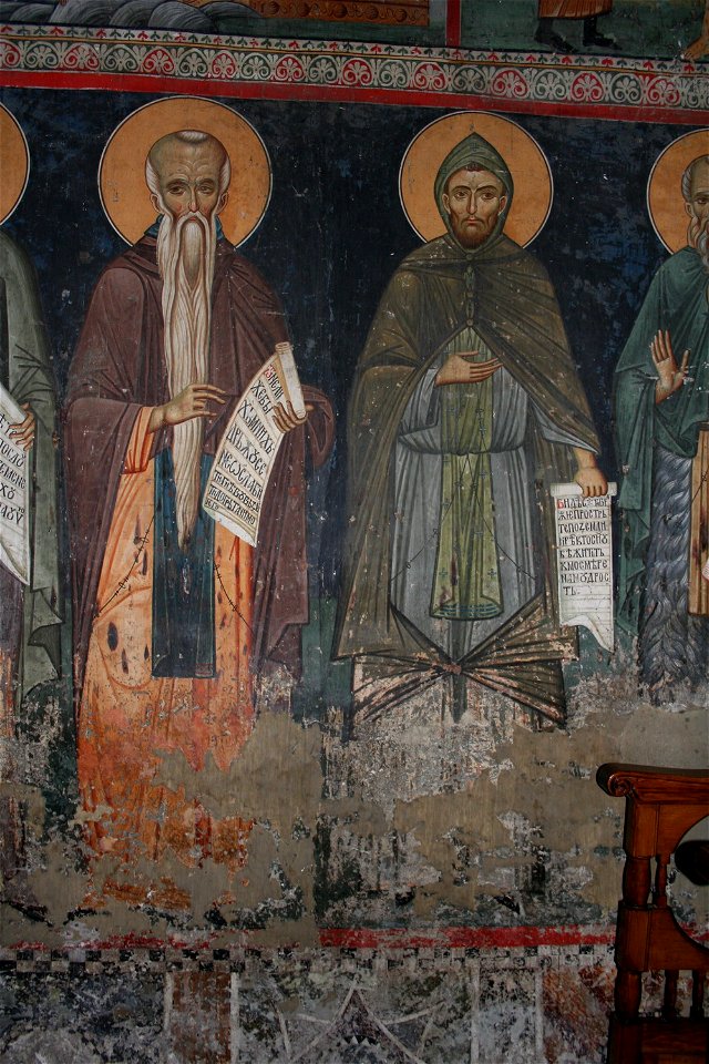 Frescos from the Michael the Archangel Church of Lesnovo 0114