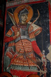 Frescos from the Michael the Archangel Church of Lesnovo 0139