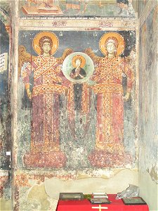 Frescos in St. George's Church (Staro Nagoricane) 056