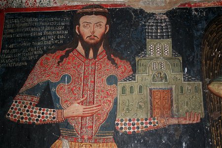 Frescos from the Michael the Archangel Church of Lesnovo 0132
