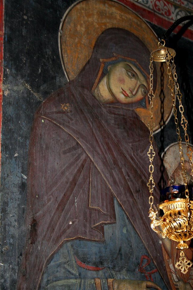 Frescos from the Michael the Archangel Church of Lesnovo 0106