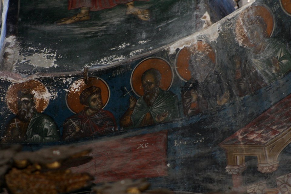 Frescos from the Michael the Archangel Church of Lesnovo 0180