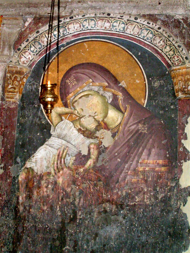 Frescos in St. George's Church (Staro Nagoricane) 011