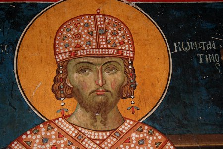 Frescos from the Michael the Archangel Church of Lesnovo 0145