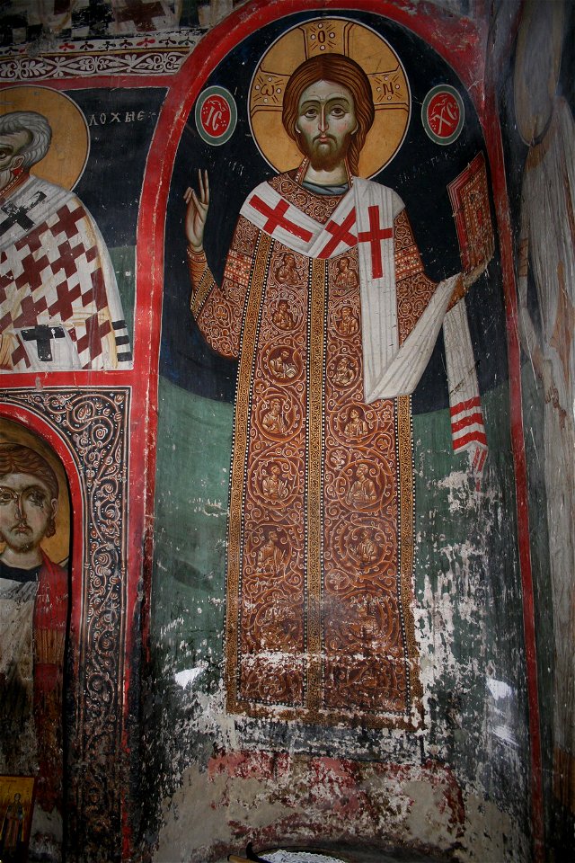 Frescos from the Michael the Archangel Church of Lesnovo 061