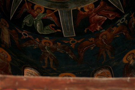 Frescos from the Michael the Archangel Church of Lesnovo 0183
