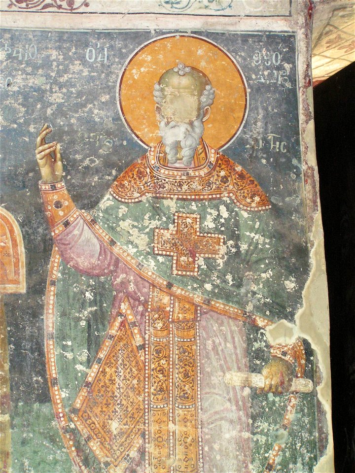 Frescos in St. George's Church (Staro Nagoricane) 044