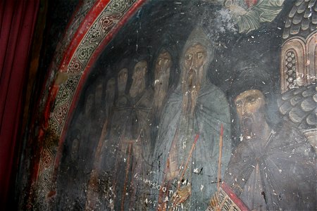 Frescos from the Michael the Archangel Church of Lesnovo 088