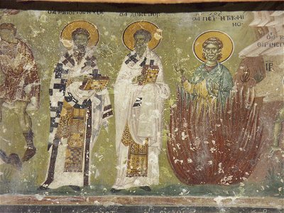Frescos in St. George's Church (Staro Nagoricane) 085