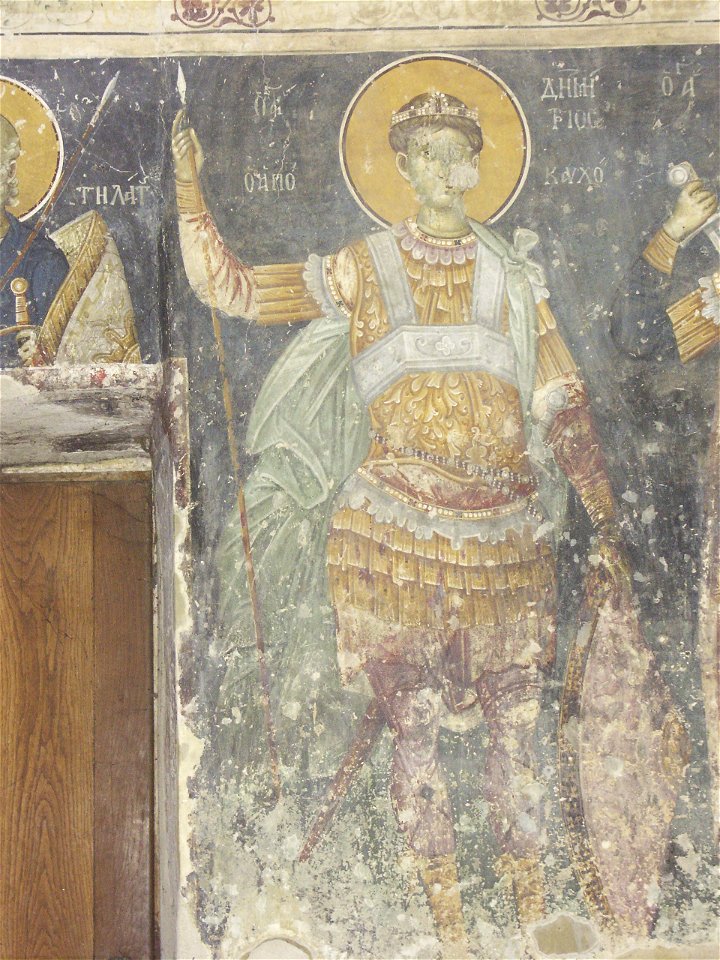 Frescos in St. George's Church (Staro Nagoricane) 073