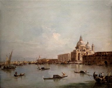 'View of the Santa Maria della Salute' by Francesco Guardi, Norton Simon Museum