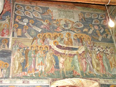 Frescos in St. George's Church (Staro Nagoricane) 042