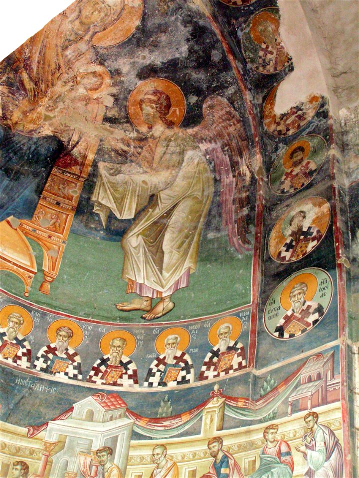 Frescos in St. George's Church (Staro Nagoricane) 016