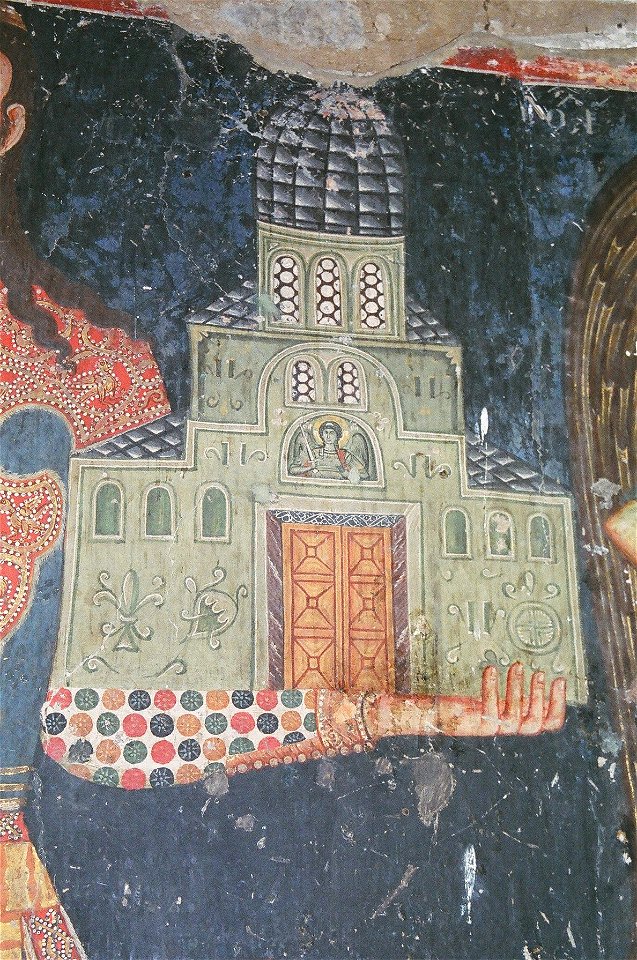 Frescos from the Michael the Archangel Church of Lesnovo 037