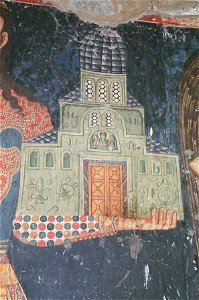 Frescos from the Michael the Archangel Church of Lesnovo 037