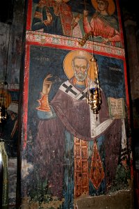Frescos from the Michael the Archangel Church of Lesnovo 098