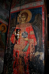 Frescos from the Michael the Archangel Church of Lesnovo 0152