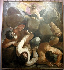 Guido reni, caduta dei giganti, 1635-37