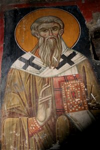 Frescos from the Michael the Archangel Church of Lesnovo 077