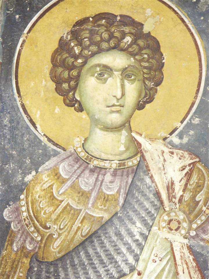 Frescos in St. George's Church (Staro Nagoricane) 079