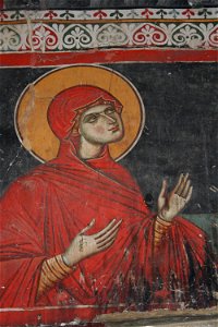 Frescos from the Michael the Archangel Church of Lesnovo 0140