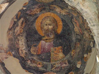 Frescos in St. George's Church (Staro Nagoricane) 034