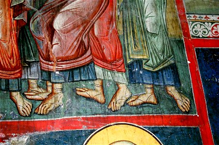 Frescos from the Michael the Archangel Church of Lesnovo 049