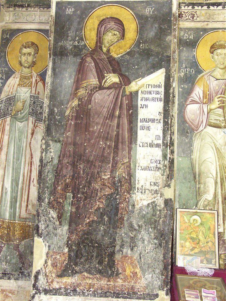 Frescos in St. George's Church (Staro Nagoricane) 088