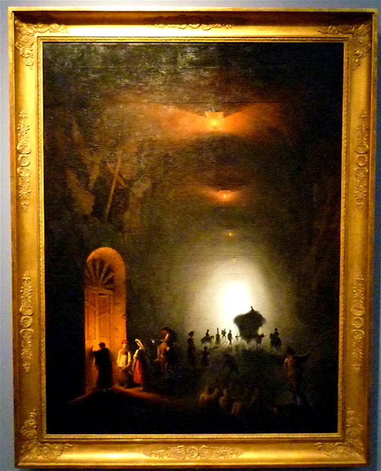 Friedrich Nerly - Die Grotte des Posillipo