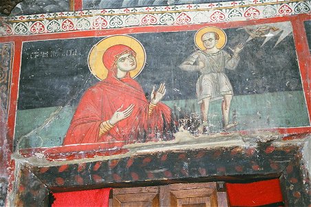 Frescos from the Michael the Archangel Church of Lesnovo 039