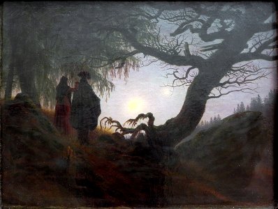 Caspar David Friedrich (13)Man a Woman