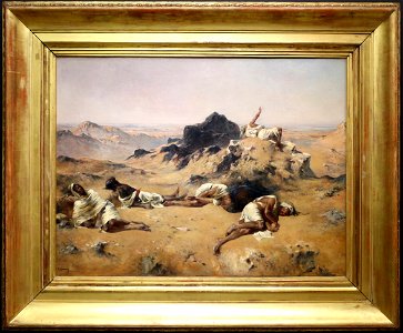 Eugène fromentin, il paese della sete, 1869 ca
