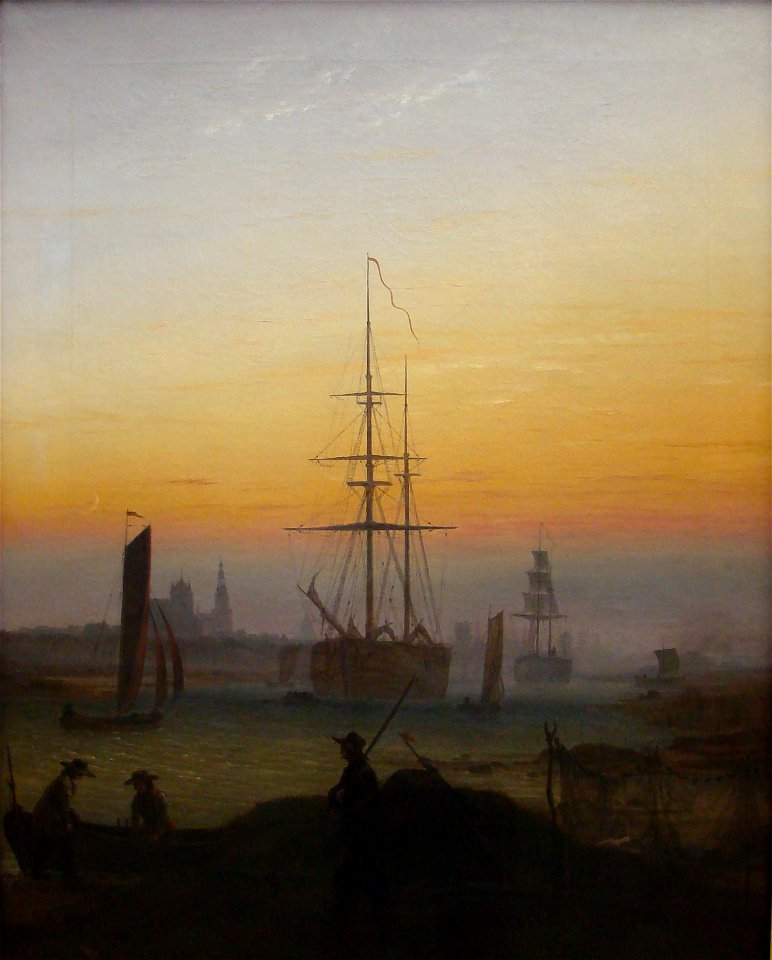 GreifswldHafenCDFriedrich(1)