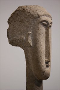 Head of a Woman by Amedeo Modigliani