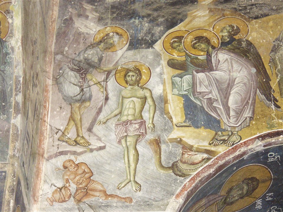 Frescos in St. George's Church (Staro Nagoricane) 084