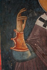 Frescos from the Michael the Archangel Church of Lesnovo 099