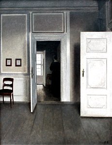 1901 Hammershøi Interieur Strandgade 30 anagoria