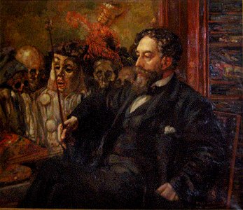 Henry De Groux.James Ensor