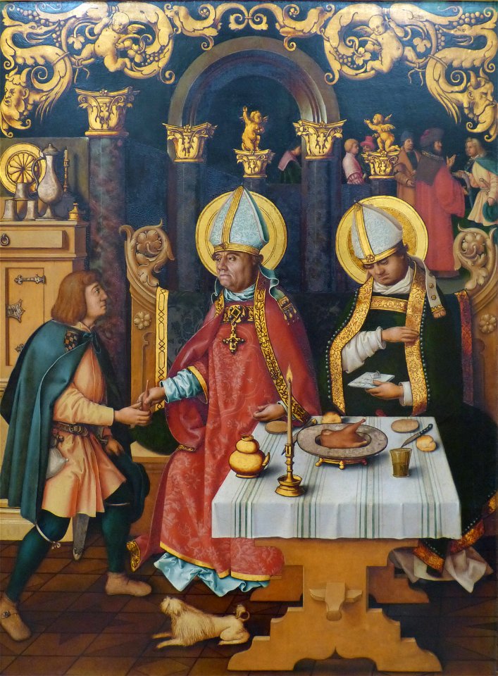 Hans Holbein der Ältere - Hl. Ulrich und Conrad