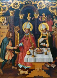Hans Holbein der Ältere - Hl. Ulrich und Conrad
